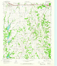 preview thumbnail of historical topo map of Hopkins County, TX in 1962