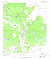 Download a high-resolution, GPS-compatible USGS topo map for Brazoria, TX (1974 edition)