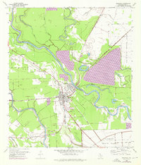 Download a high-resolution, GPS-compatible USGS topo map for Brazoria, TX (1976 edition)