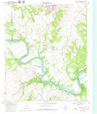 Download a high-resolution, GPS-compatible USGS topo map for Brazos Point, TX (1979 edition)