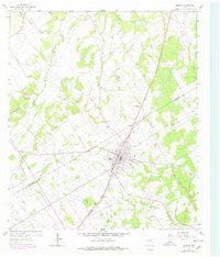 Download a high-resolution, GPS-compatible USGS topo map for Bremond, TX (1978 edition)