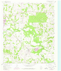 Download a high-resolution, GPS-compatible USGS topo map for Bridgeport East, TX (1978 edition)
