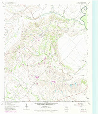 Download a high-resolution, GPS-compatible USGS topo map for Bristol, TX (1979 edition)
