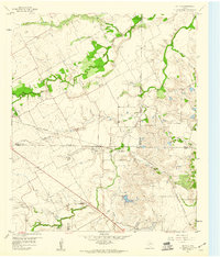 Download a high-resolution, GPS-compatible USGS topo map for Britton, TX (1960 edition)
