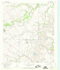 Download a high-resolution, GPS-compatible USGS topo map for Britton, TX (1969 edition)