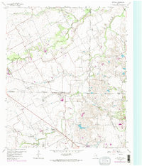 Download a high-resolution, GPS-compatible USGS topo map for Britton, TX (1984 edition)
