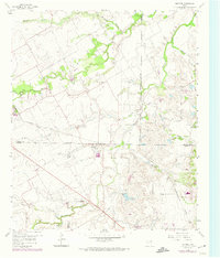 Download a high-resolution, GPS-compatible USGS topo map for Britton, TX (1974 edition)