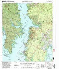 Download a high-resolution, GPS-compatible USGS topo map for Broaddus, TX (2004 edition)