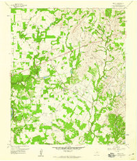 Download a high-resolution, GPS-compatible USGS topo map for Brock, TX (1960 edition)