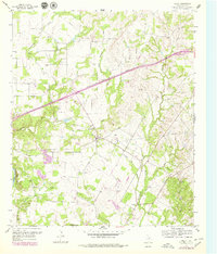 Download a high-resolution, GPS-compatible USGS topo map for Brock, TX (1979 edition)