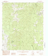 Download a high-resolution, GPS-compatible USGS topo map for Bronson, TX (1984 edition)