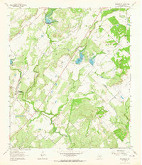 preview thumbnail of historical topo map of Brown County, TX in 1963