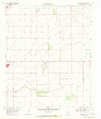 Download a high-resolution, GPS-compatible USGS topo map for Brownfield East, TX (1971 edition)