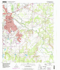 Download a high-resolution, GPS-compatible USGS topo map for Brownwood, TX (1998 edition)