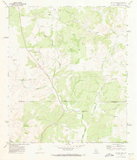 Download a high-resolution, GPS-compatible USGS topo map for Brushy Draw, TX (1973 edition)