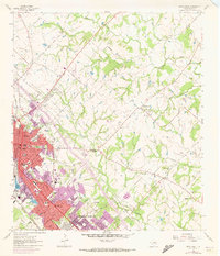 Download a high-resolution, GPS-compatible USGS topo map for Bryan East, TX (1973 edition)