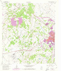 Download a high-resolution, GPS-compatible USGS topo map for Bryan West, TX (1980 edition)