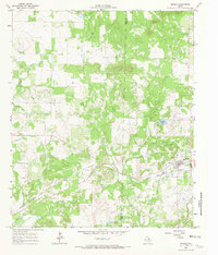 Download a high-resolution, GPS-compatible USGS topo map for Bryson, TX (1967 edition)