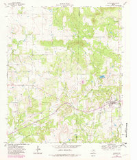 Download a high-resolution, GPS-compatible USGS topo map for Bryson, TX (1982 edition)