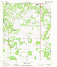 preview thumbnail of historical topo map of Stephens County, TX in 1961