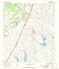 Download a high-resolution, GPS-compatible USGS topo map for Buda, TX (1971 edition)