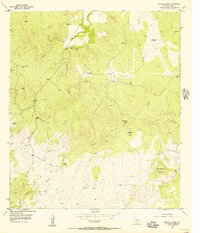 Download a high-resolution, GPS-compatible USGS topo map for Buffalo Knob, TX (1956 edition)