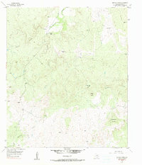 Download a high-resolution, GPS-compatible USGS topo map for Buffalo Knob, TX (1990 edition)