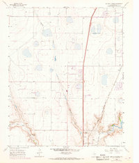 Download a high-resolution, GPS-compatible USGS topo map for Buffalo Stadium, TX (1968 edition)