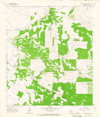preview thumbnail of historical topo map of Sutton County, TX in 1963