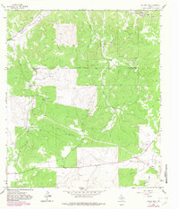 Download a high-resolution, GPS-compatible USGS topo map for Buffalo Well, TX (1983 edition)