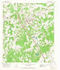 Download a high-resolution, GPS-compatible USGS topo map for Buffalo, TX (1967 edition)