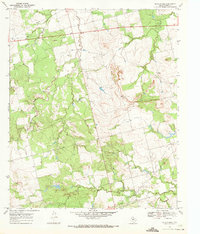 Download a high-resolution, GPS-compatible USGS topo map for Bull Creek, TX (1972 edition)