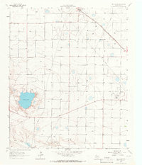 Download a high-resolution, GPS-compatible USGS topo map for Bull Lake, TX (1966 edition)