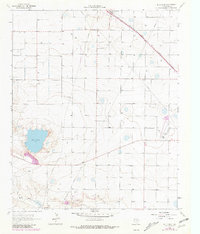Download a high-resolution, GPS-compatible USGS topo map for Bull Lake, TX (1981 edition)