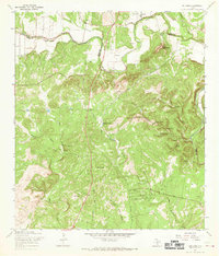 preview thumbnail of historical topo map of Bulverde, TX in 1967