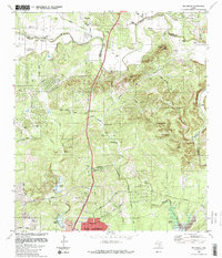 preview thumbnail of historical topo map of Bulverde, TX in 1988