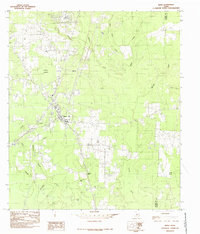Download a high-resolution, GPS-compatible USGS topo map for Buna, TX (1985 edition)