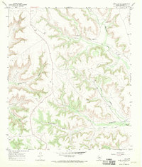 Download a high-resolution, GPS-compatible USGS topo map for Burnt Canyon, TX (1970 edition)