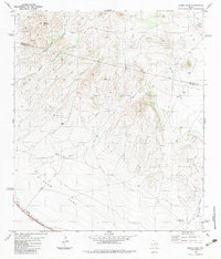 Download a high-resolution, GPS-compatible USGS topo map for Burro Draw, TX (1983 edition)