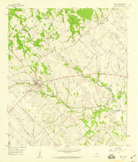 Download a high-resolution, GPS-compatible USGS topo map for Burton, TX (1959 edition)