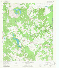 Download a high-resolution, GPS-compatible USGS topo map for Butler, TX (1981 edition)