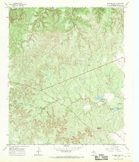 Download a high-resolution, GPS-compatible USGS topo map for Buzzard Peak, TX (1970 edition)