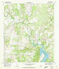 Download a high-resolution, GPS-compatible USGS topo map for Byrds, TX (1972 edition)