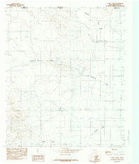 Download a high-resolution, GPS-compatible USGS topo map for C and L Draw, TX (1985 edition)