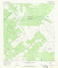 Download a high-resolution, GPS-compatible USGS topo map for Caballos Creek, TX (1966 edition)