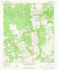 preview thumbnail of historical topo map of Stephens County, TX in 1967