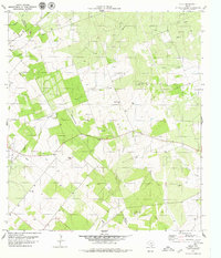 preview thumbnail of historical topo map of Bee County, TX in 1979