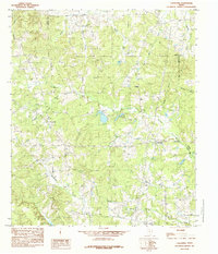 Download a high-resolution, GPS-compatible USGS topo map for Caledonia, TX (1985 edition)