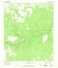 Download a high-resolution, GPS-compatible USGS topo map for Calf Creek, TX (1973 edition)