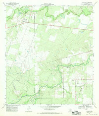 preview thumbnail of historical topo map of Live Oak County, TX in 1967